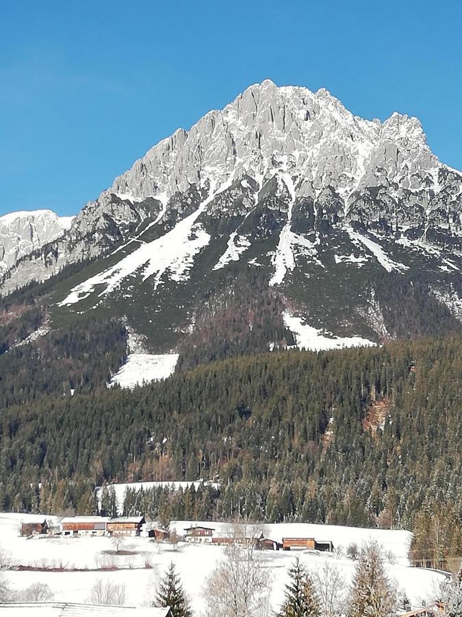 Apartamento Haus Auebach Ellmau Exterior foto